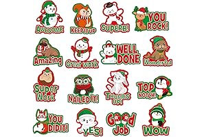 Christmas Reward Stickers for Kids (400 Pieces)
