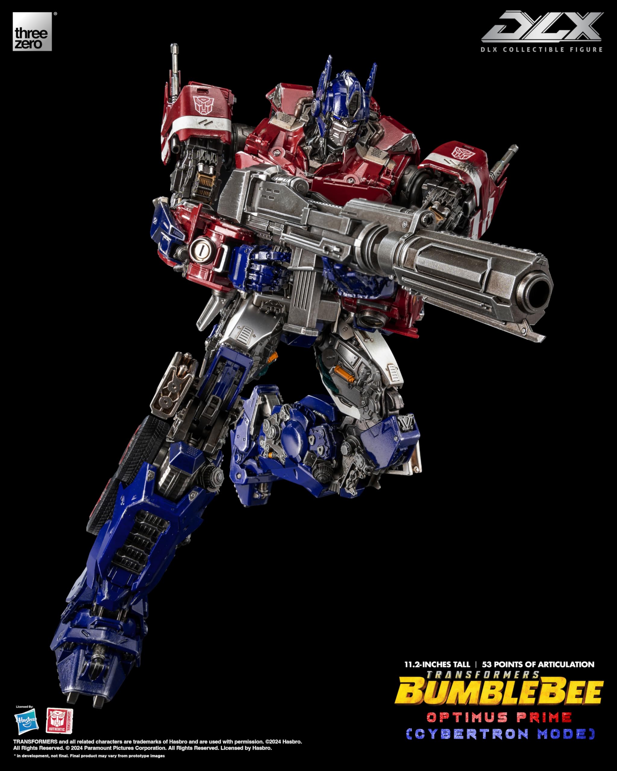 Transformers: Bumblebee - Action Figure DLX Optimus Prime (Modalità Cybertron)