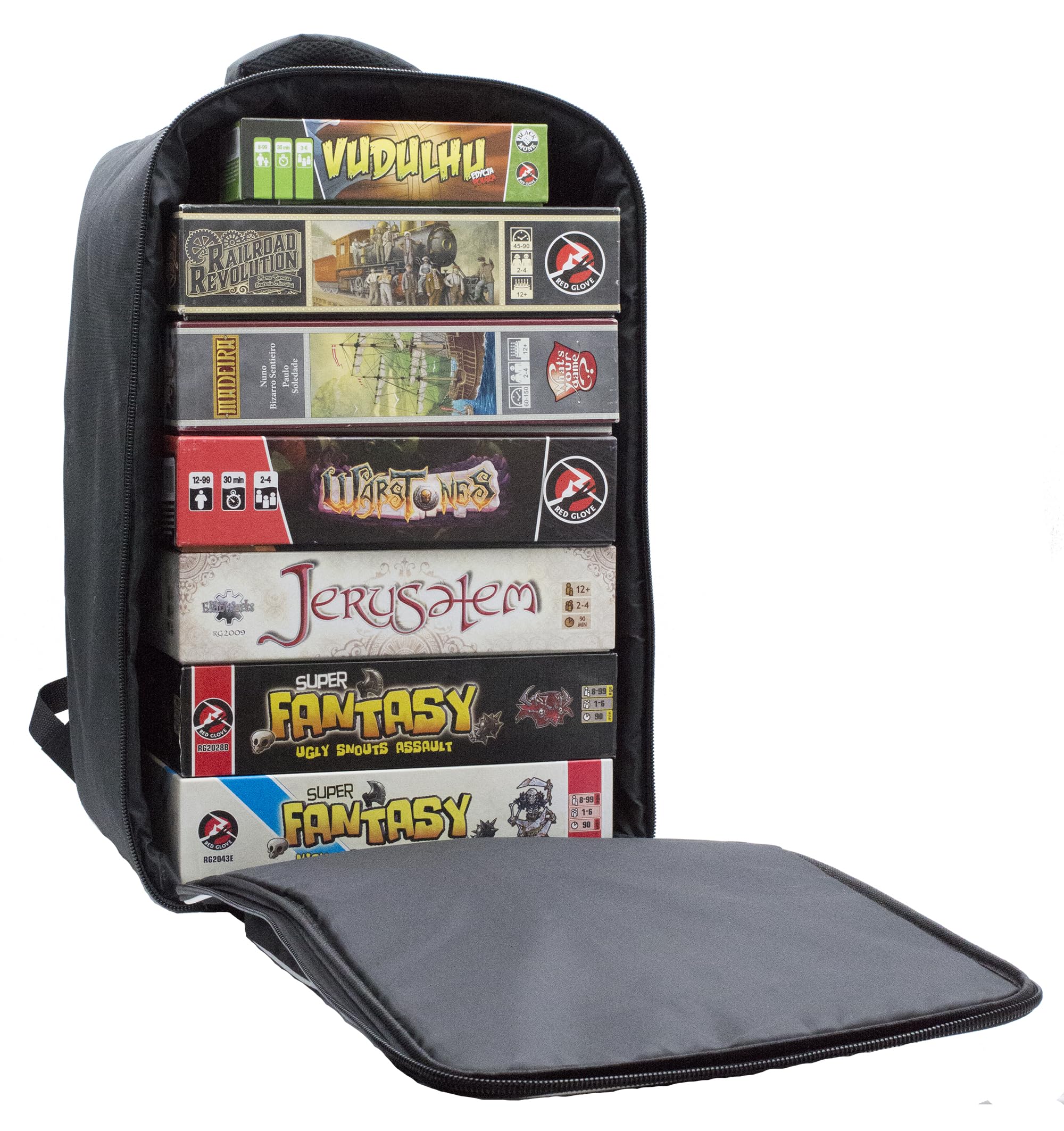 Red Glove Sapphire Boardgame Bag - Zaino per giochi da tavolo