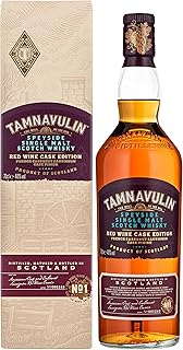 Tamnavulin Single Malt Scotch Whisky French Cabernet Sauvignon Edition 70cl The Signature Speyside Malt Red Wine Cask Rich Elegant and Fruity 40 vol