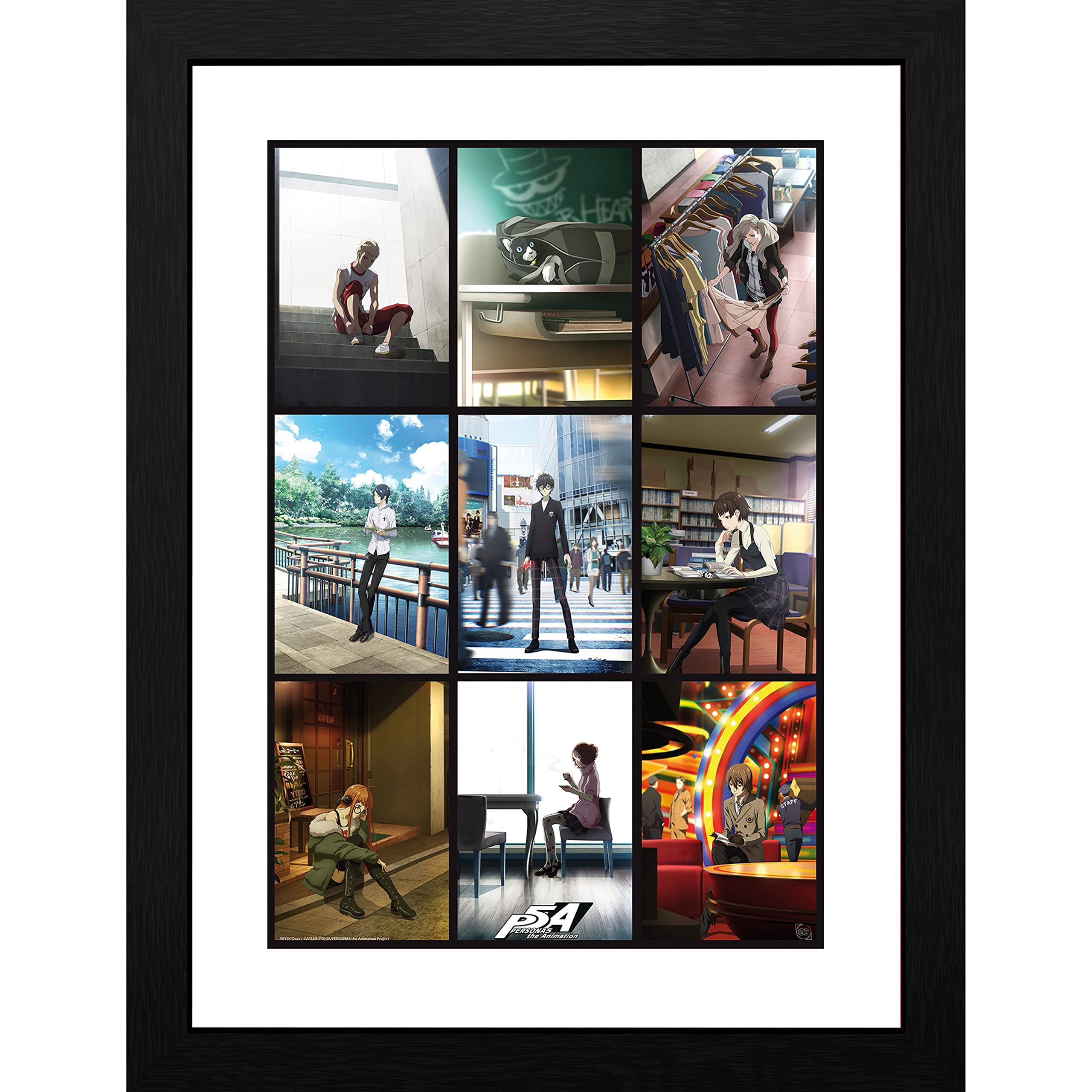 GB eye Persona 5 Phantom Thieves 30 x 40cm Framed Collector Print