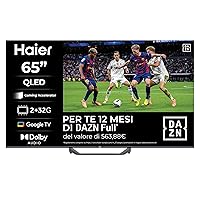 Haier Smart TV 65" QLED 4K Ultra HD, Google TV