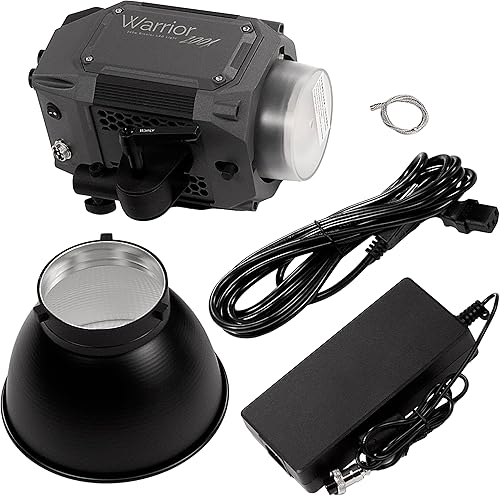 Miniatura 2 de Fotodiox Pro Warrior 200X - Luz LED bicolor de alta intensidad de 200 W tungsteno a luz diurna color (2700-6500k) luz LED para fotos y fotos