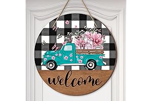 Spring Welcome Door Sign Decorations