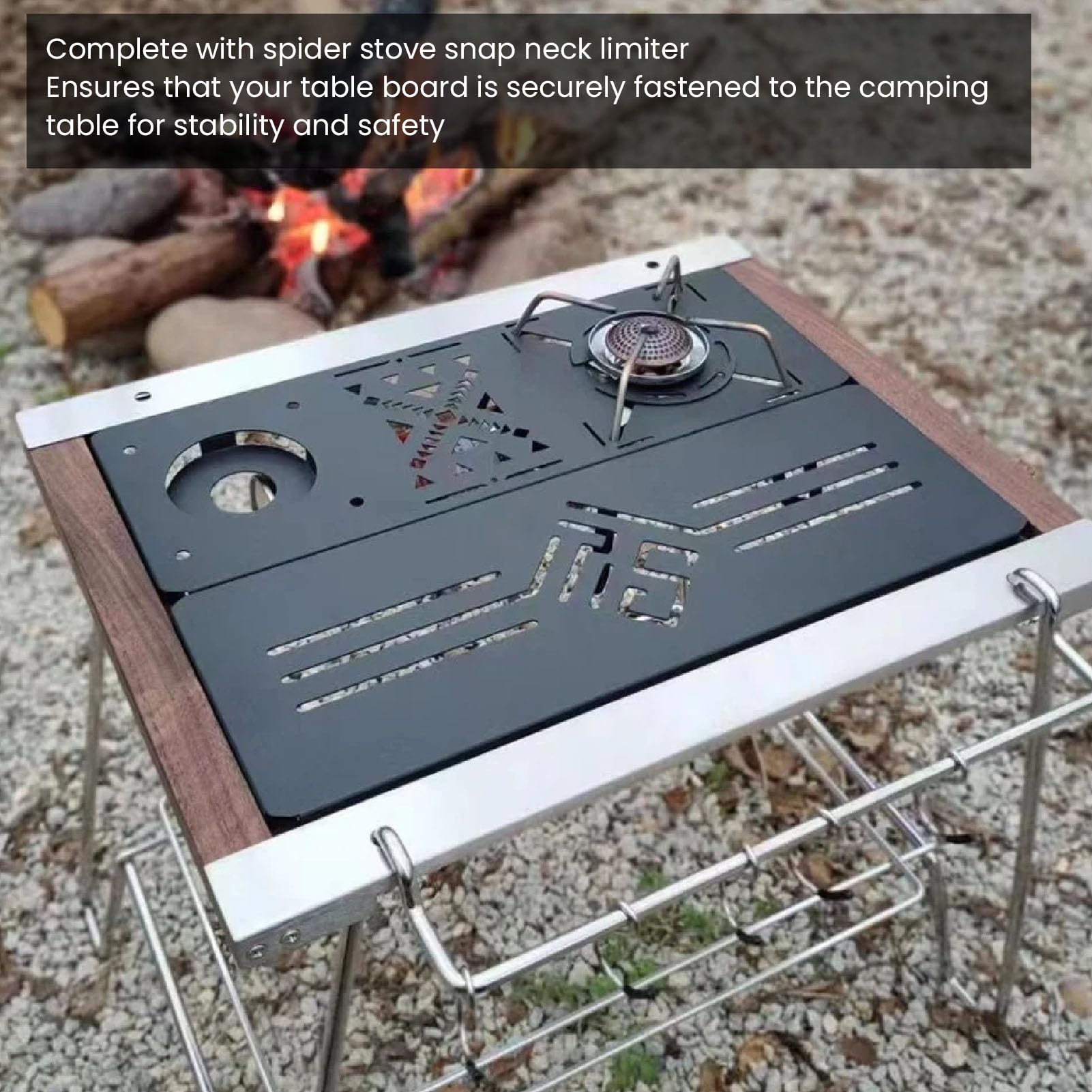 IGT Table Universal 1 Unit Plate, 2 in 1 Stainless Steel