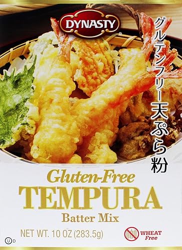 Dynasty Mezcla de mezcla Tempura sin gluten, 10 onzas