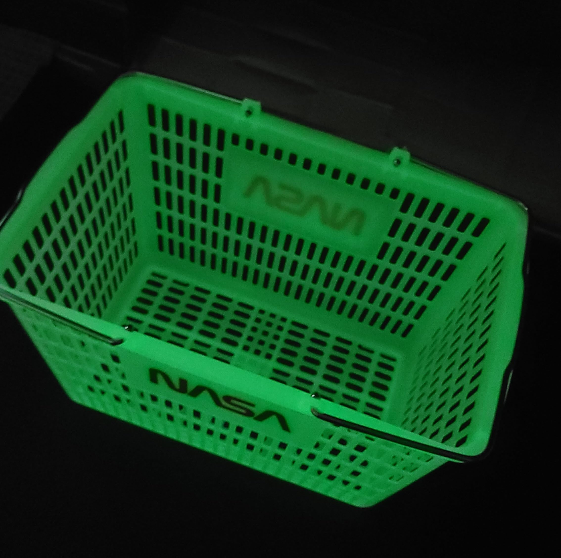 Amazon.co.jp: 【蓄光】SHOPPING BASKET/NASA ショッピングバスケット