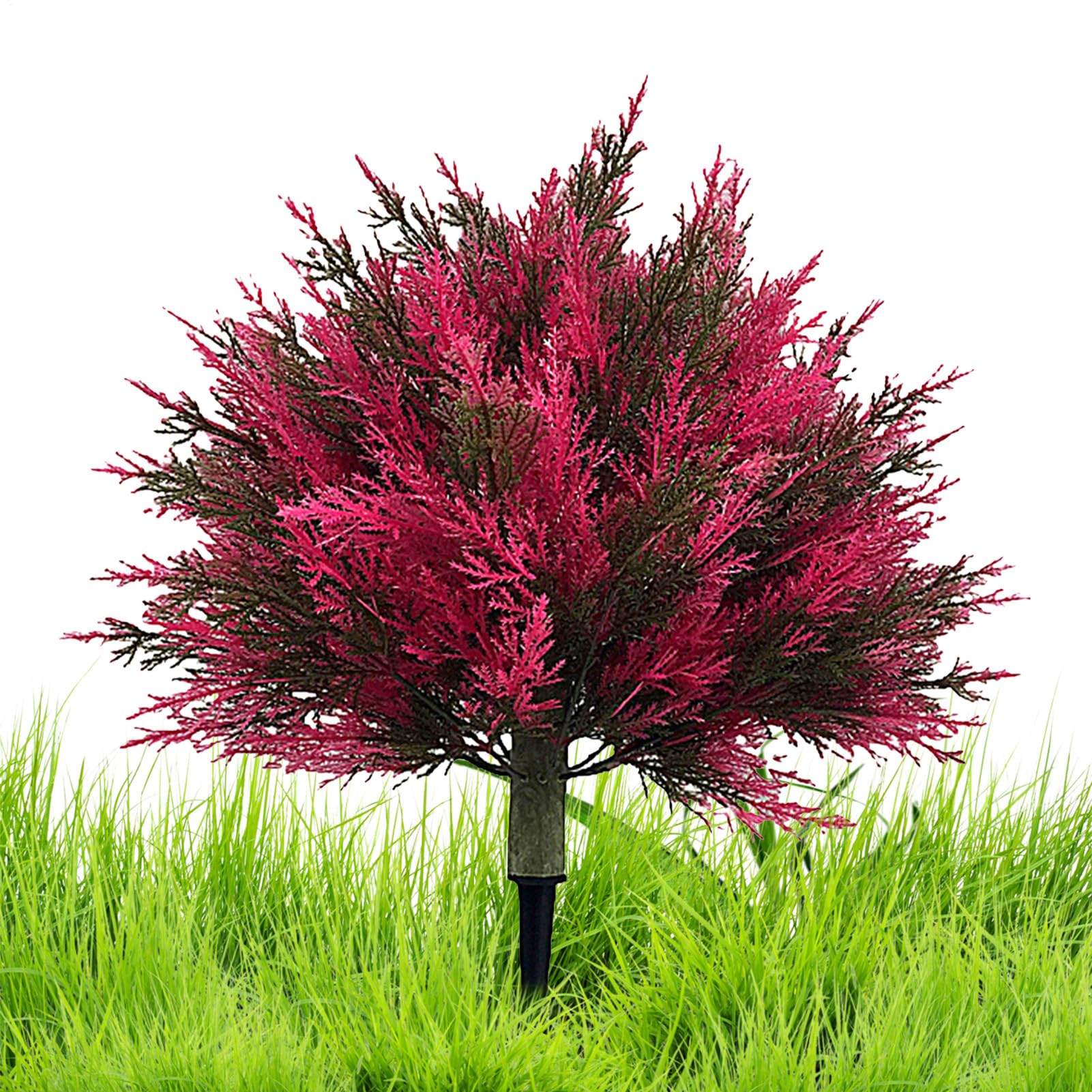Arbre artificiel d'extérieur 60 cm résistant pour remplacer les buis séchés