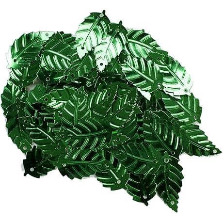 Leaf Sequins Perfect for Dazzling Crafts