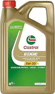 Castrol EDGE 5W-30 LL Engine Oil 5L : Amazon.co.uk: Automotive