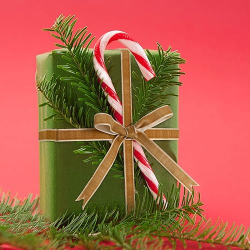 Miniatura 136 de Chuangdi 3/8 pulgadas, 60 yardas, cinta de terciopelo azul verde azulado de Navidad, cintas anchas de terciopelo vintage para adornos de árbol