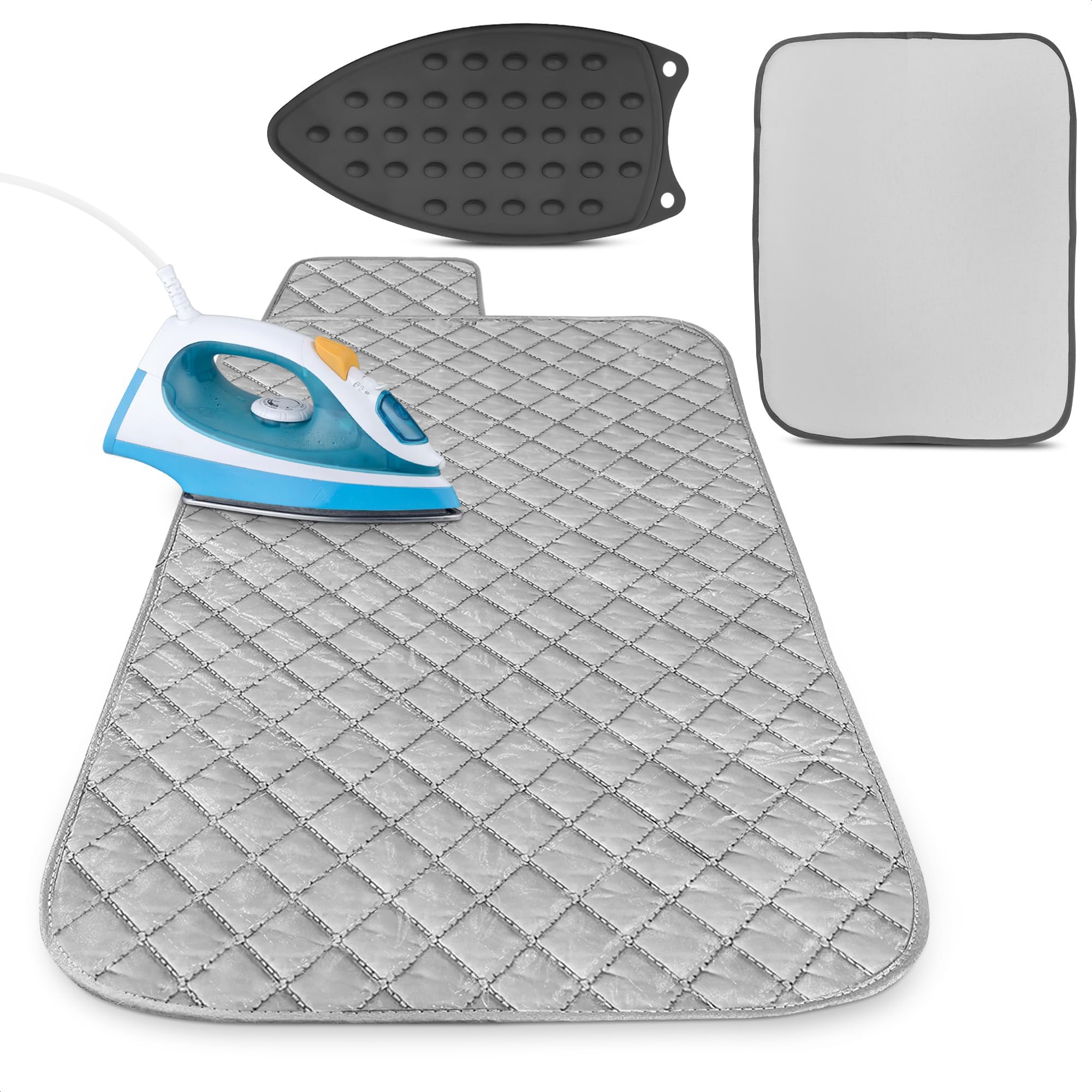 Handy Laundry Ironing Mat, Change Any Flat Surface into an Ironing Board