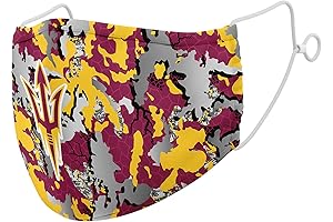 Arizona State University Maroon MTW_320 Unisex Digital Print Face Mask