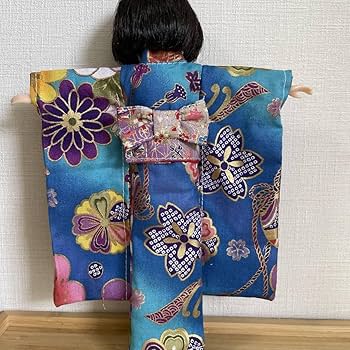 リカちゃんお着物花嫁衣装60 復刻版初代リカちゃんサイズ 着物