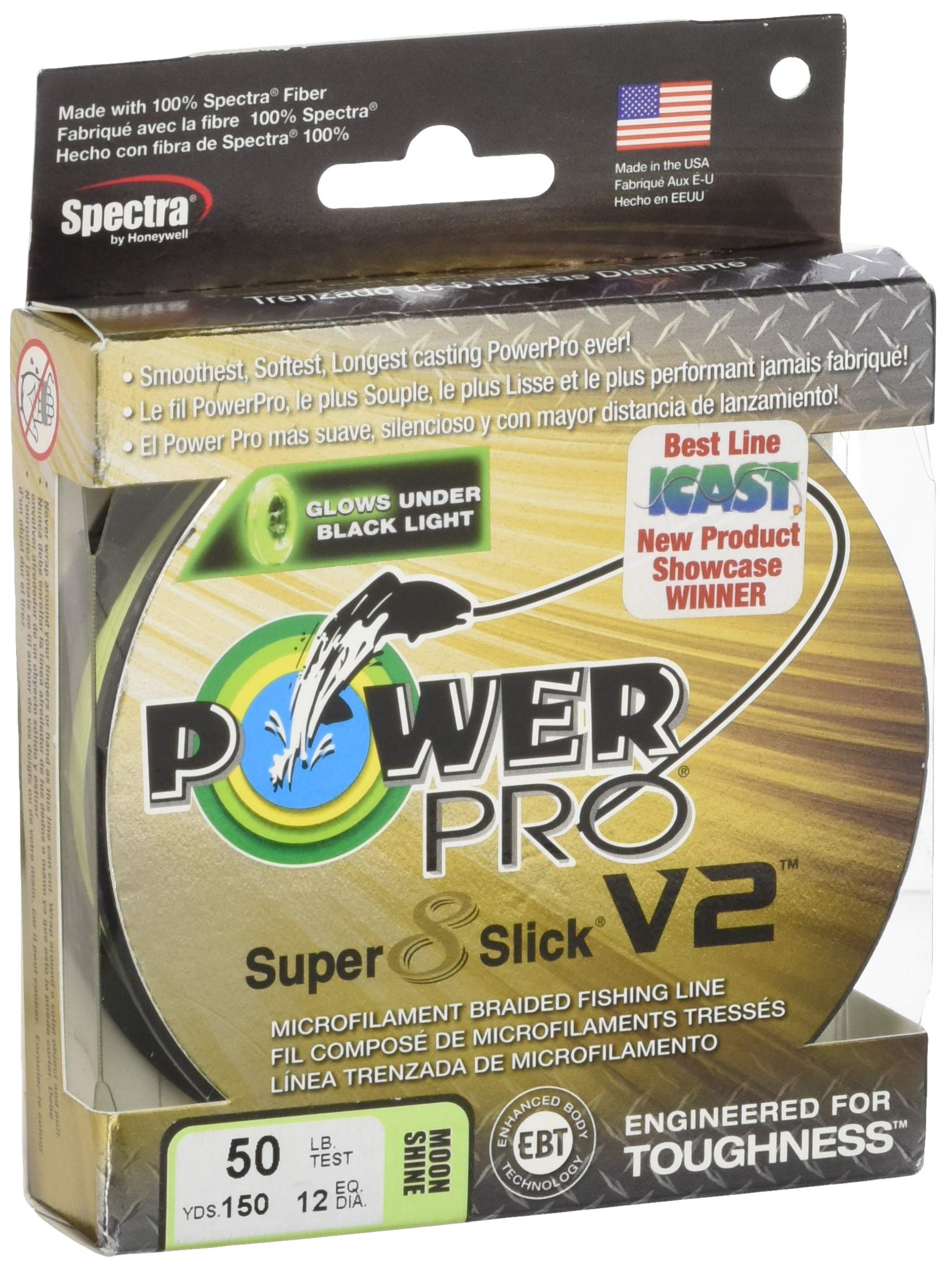 Power Pro SSV2 50 LB X 150 YD Moon Shine