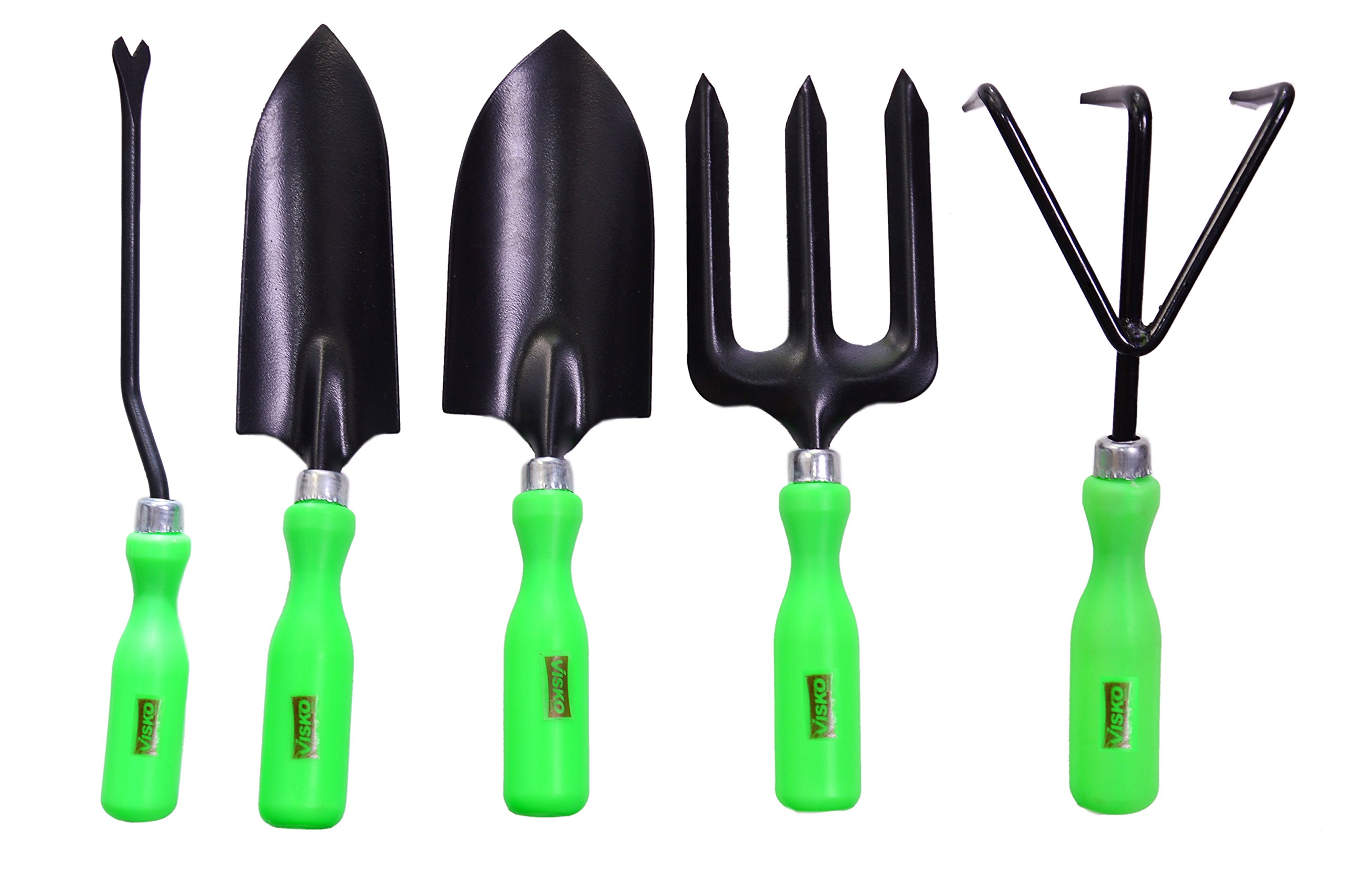 Visko 603 5 Pc Garden Tool kit (Green Handle). (B01IKJ1SKS) Amazon Price History, Amazon Price Tracker