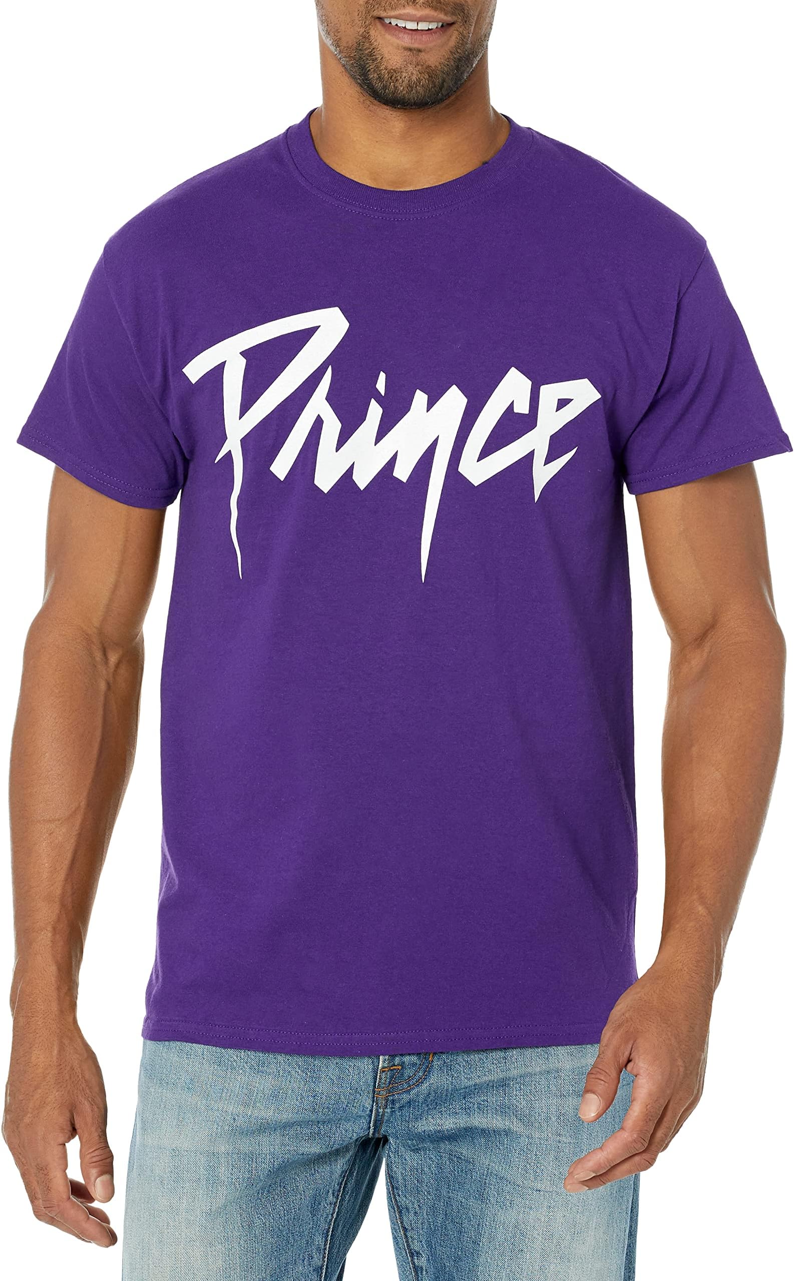 Prince Official Logo on Purple T-Shirt