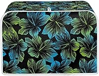 Vista 49 de Talayituse Alpaca Daisy Print 2 Slice Tostadora Cubiertas Protección contra el Polvo Cubiertas para Máquina de Pan Tostadora Horno Cubierta de Tela