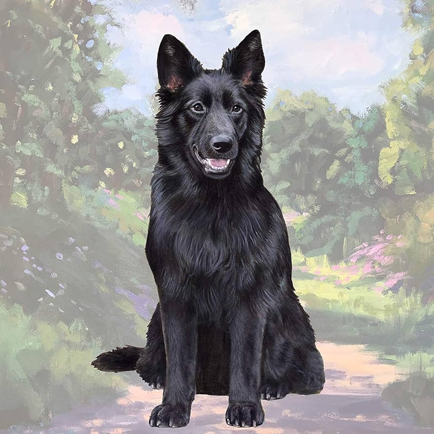 Amazon | ジャーマンシェパード(座っている黒)卓上ドリンク Amazon | ジャーマンシェパード(座っている黒)卓上ドリンク