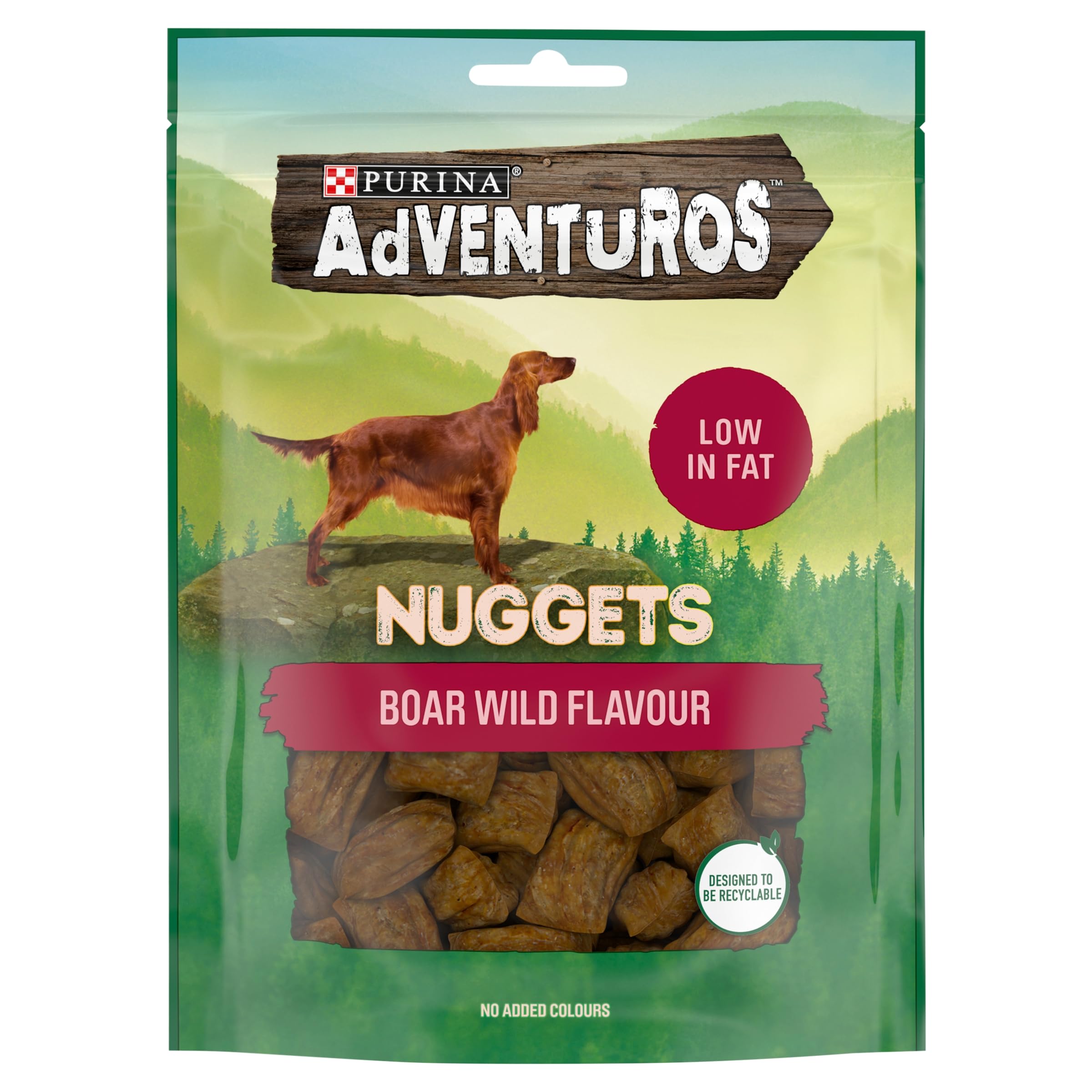 Nuggets Wild Boar Dog Treats 90g