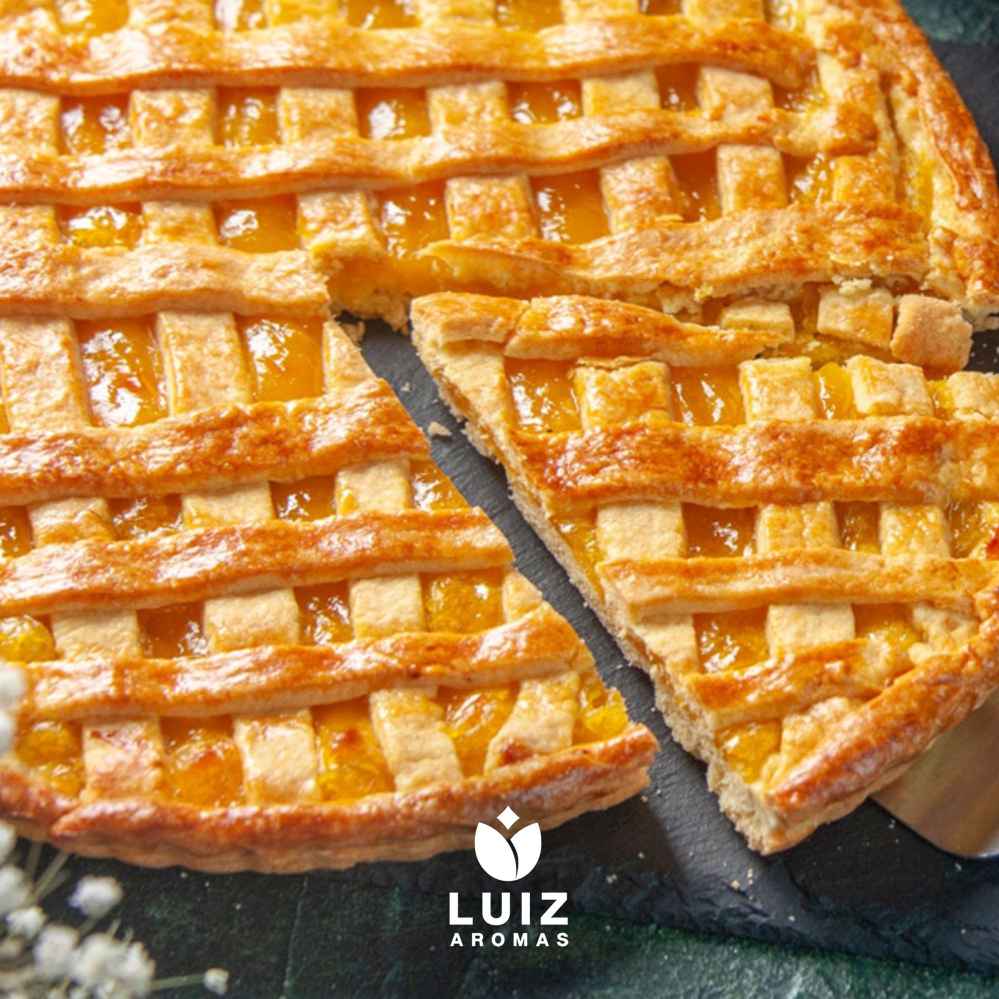LUIZ AROMAS | Aroma Melocotón - Aroma Alimentario en Gotas para dulces de Hornear, Pasteles, Bizcochos y Tartas | Producto Vegano sin Calorías y sin Azucar | Producto 100% Italiano (30g)