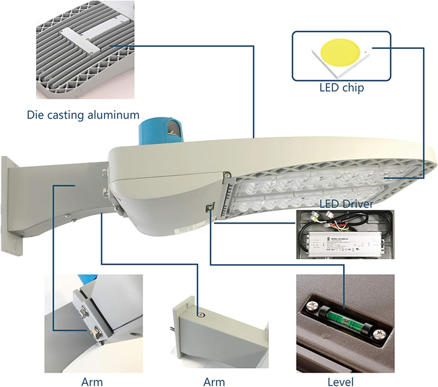 Exclusive Discount 🔥 LED Parking Lot Lights 150W,Street Light Dusk to Dawn with Photocell, 19000 Lumens, 5000K LED Light, Outdoor Commercial Area Lighting Fixture(Waterproof IP65), Arm Mount Super Sale 🛒 LED Parking Lot Lights 150W,Street Light Dusk to Dawn with Photocell, 19000 Lumens, 5000K LED Light, Outdoor Commercial Area Lighting Fixture(Waterproof IP65), Arm Mount