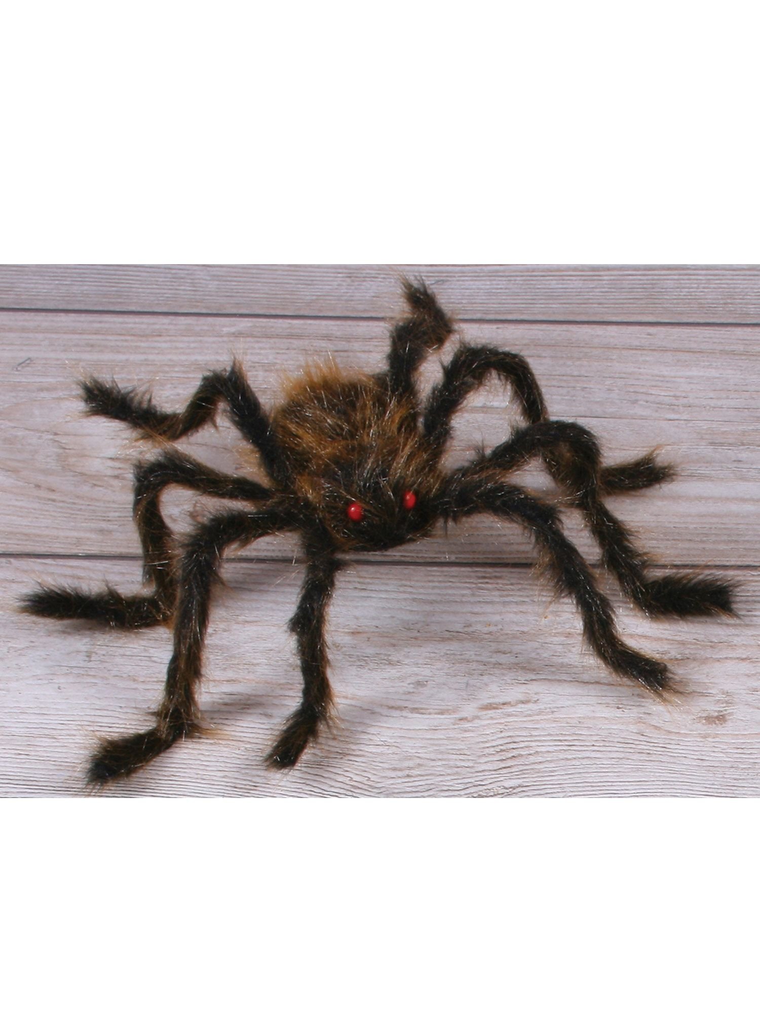 Fun World Posable Hairy Spider Black 30"