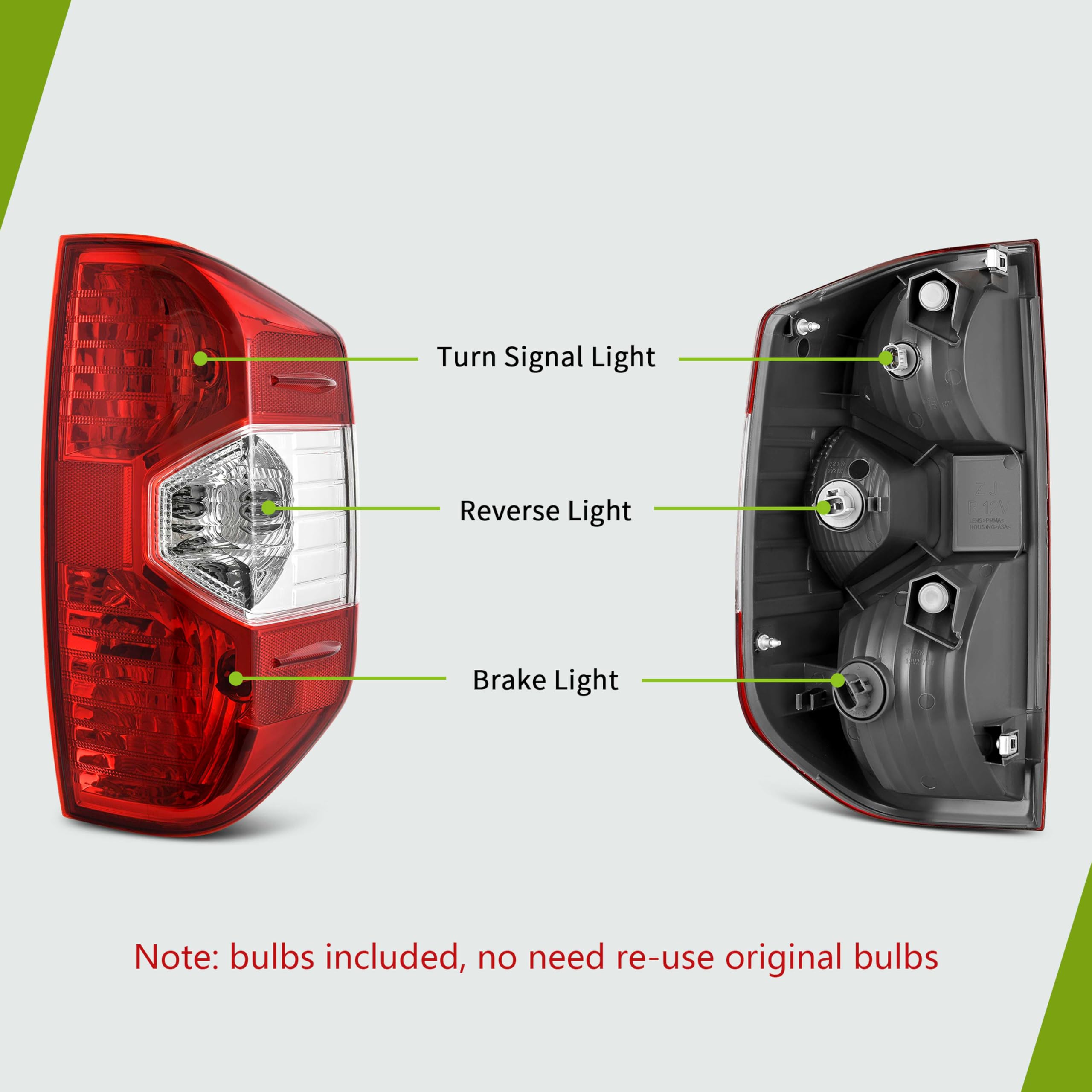 Amazon | AUTOSAVER88 テールライトアセンブリ 2014-2021 トヨタ