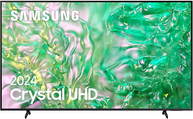 SAMSUNG TV Crystal UHD 4K 2024 50DU8005 Smart TV de 50" Crystal UHD con Colores increíbles, el Mejor Smart TV, Peana con Altura Ajustable y Todos los Altavoces a la Vez con Q-Symphony