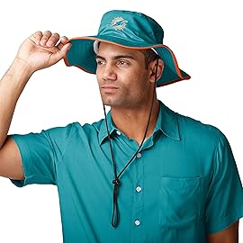 FOCO Miami Dolphins NFL Solid Boonie Hat
