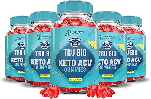 Miniatura 8 de Tru Bio Keto Gummies 1000 mg ACV con jugo de granada raíz de remolacha B12 120 gomitas