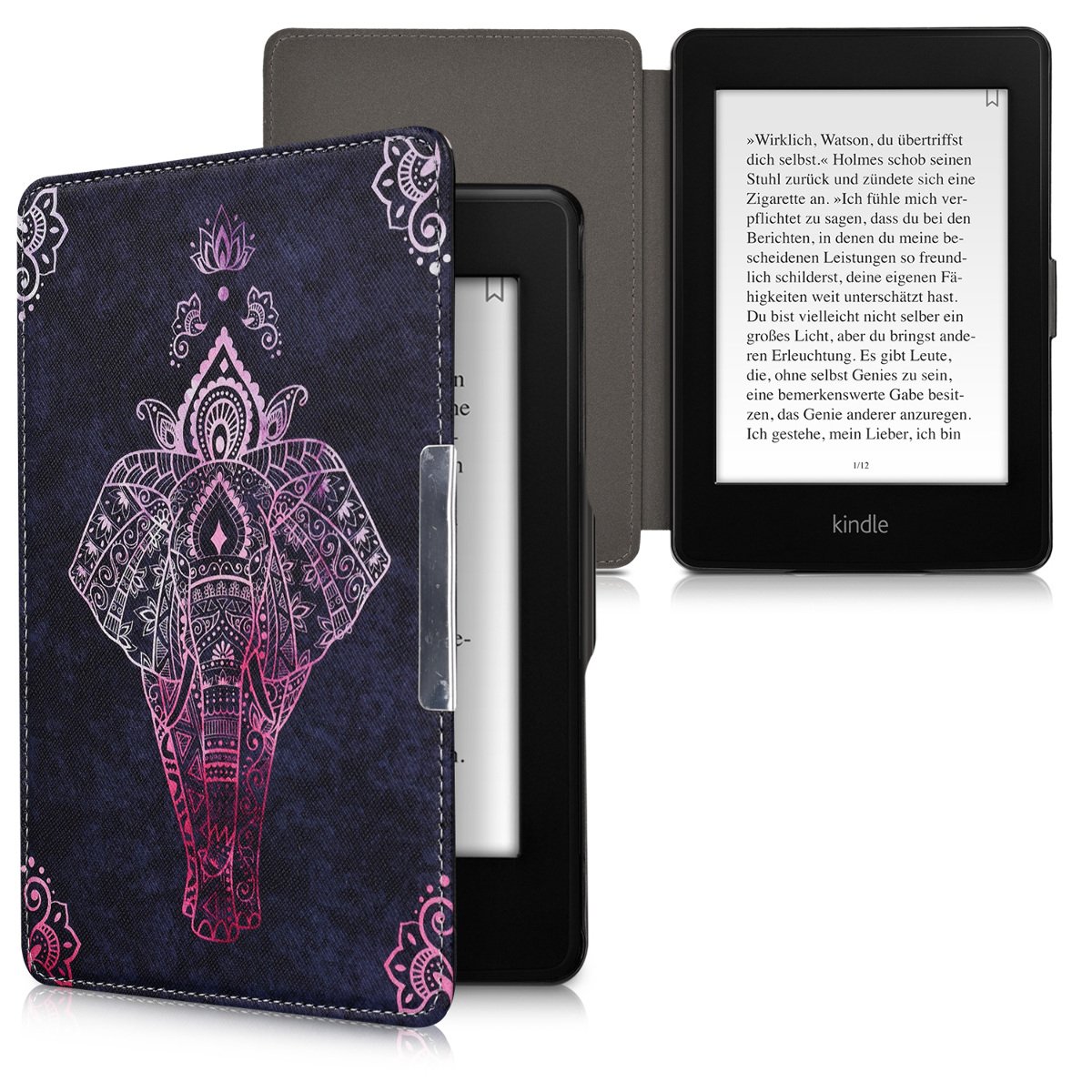 Kwmobile Case Geschikt Voor Amazon Kindle Oasis 10. Generation Hoes - E