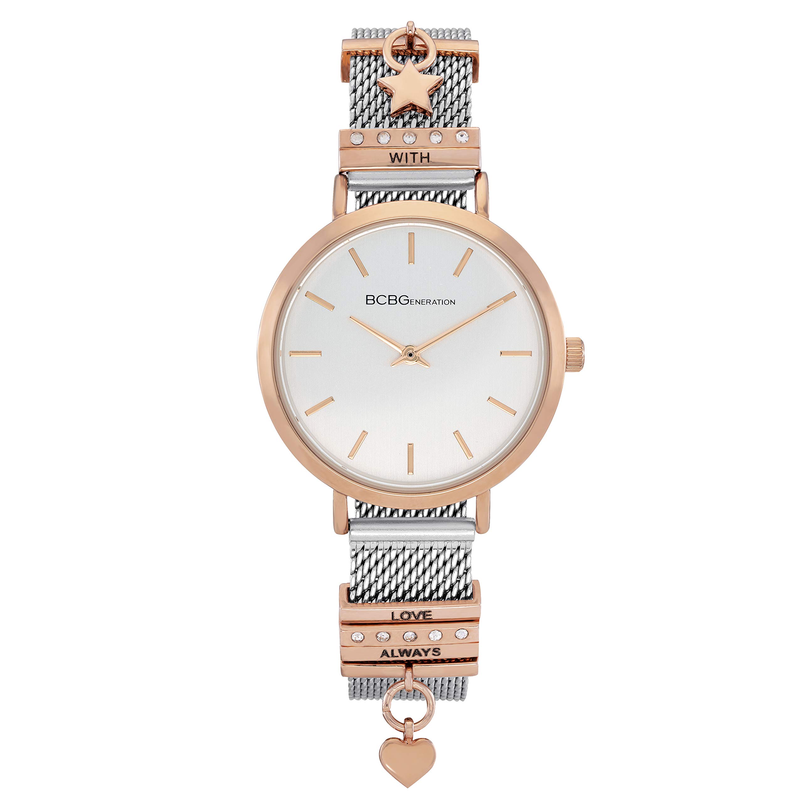 BCBG MAX AZRIA Analog Rose Gold Dial Womens Watch-GN51047003 (B07Z4D29P5) Amazon Price History, Amazon Price Tracker