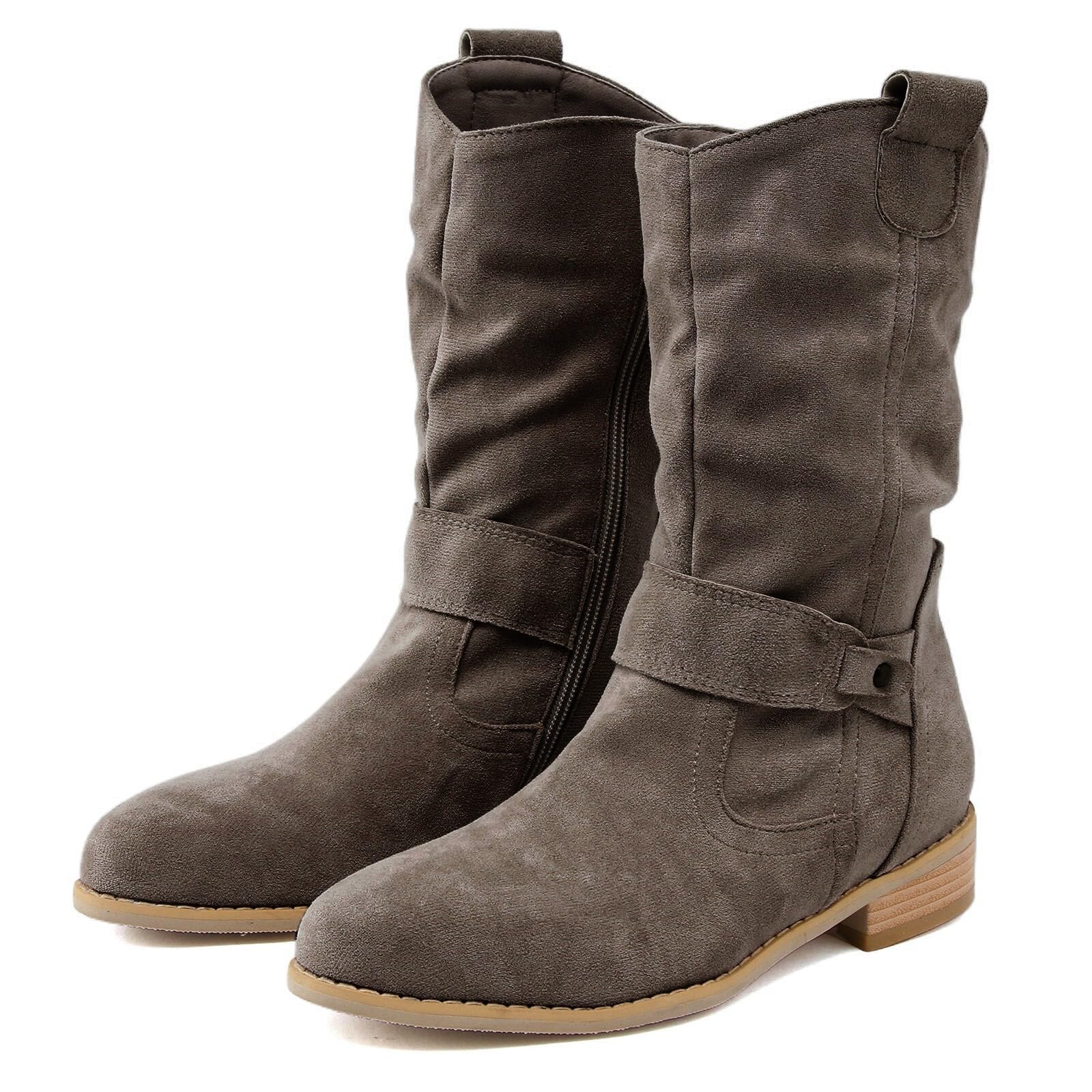 Botines mujer verano vaquero ante botas occidentales elegantes tacones medias botas cortas sin cordones tacón bloque tobillo botas medias botas mujer