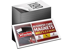 XFasten Self Adhesive Business Card Magnets: Expanding Visibility, Leaving Memorable Impressions