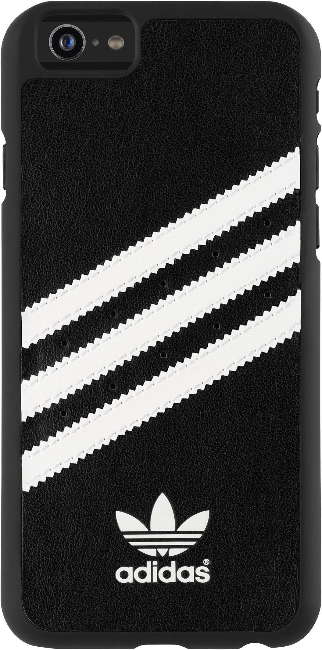 adidas Originals Molded Cell Phone Case for Apple iPhone 6 / 6S - Retail Packaging - Black/White
