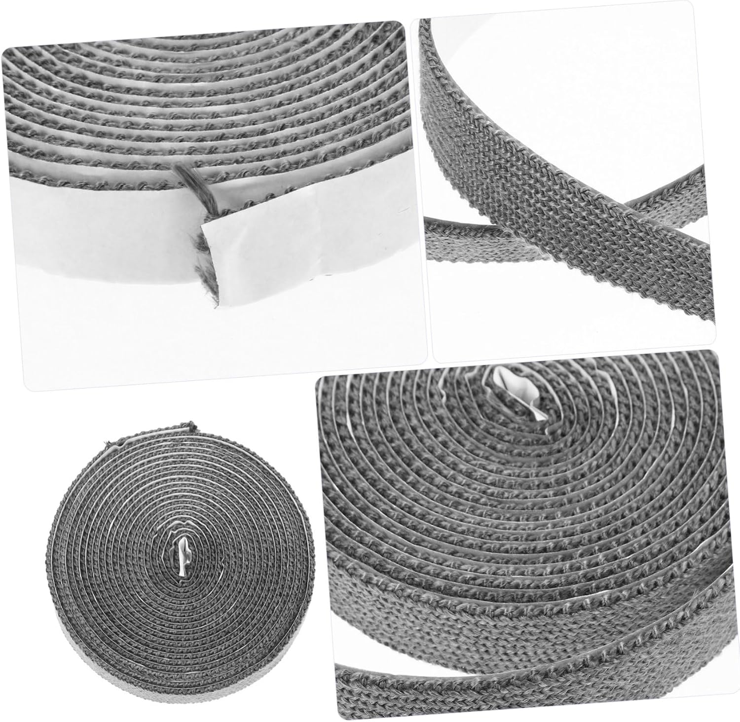 Door Gasket Rope Seal Self Adhesive Stove Door Seal for Smoke and Dust Protection Easy Installation Enhanced Seal Efficient Smoke Leakage Prevention