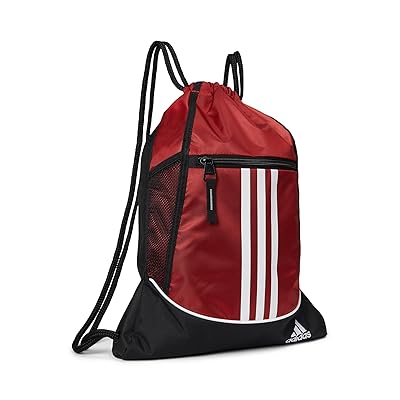 adidas Alliance II Sackpack Backpack Bags Power Red/Black/White, Polyester