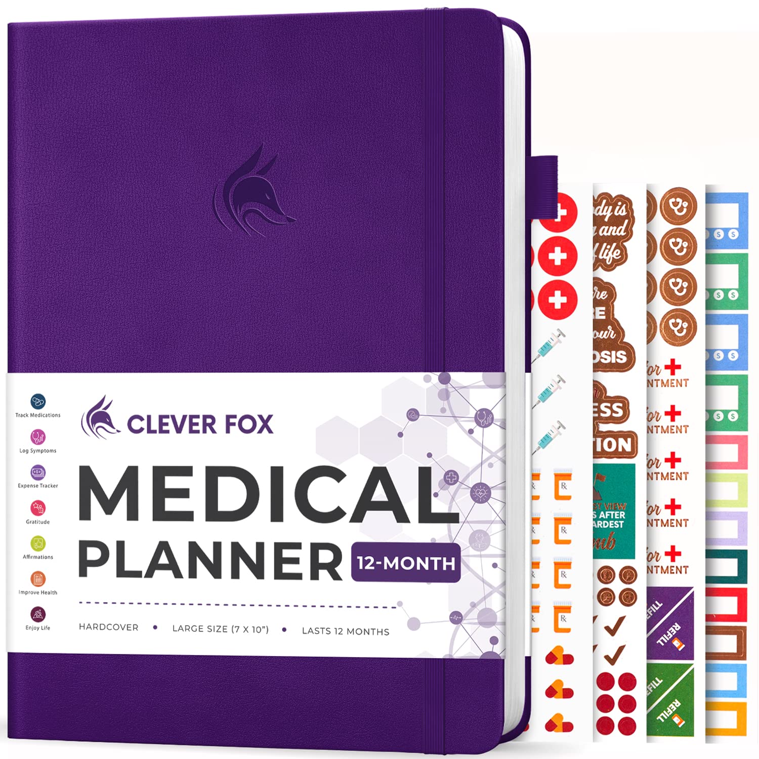 Clever Fox Large Medical Planner 12-Month – ...