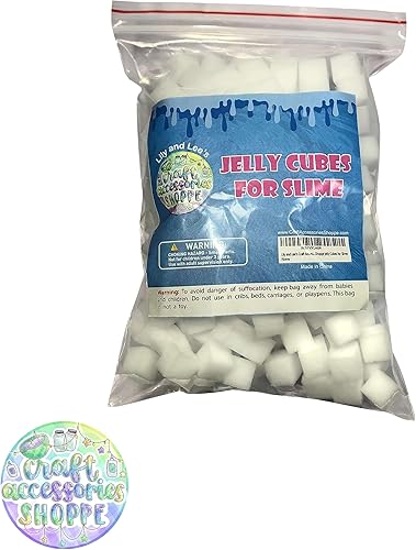 Miniatura 2 de Lily and Lee's Craft Accessories Shoppe Cubos de gelatina para limo  Accesorios de slime, complementos de slime, cosas de slime, mezcla de slime,