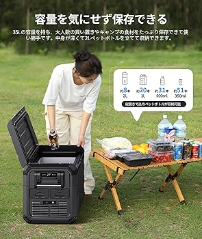 Amazon.co.jp: EENOUR 車載冷蔵庫 D35 35L -20℃～10℃ バッテリー