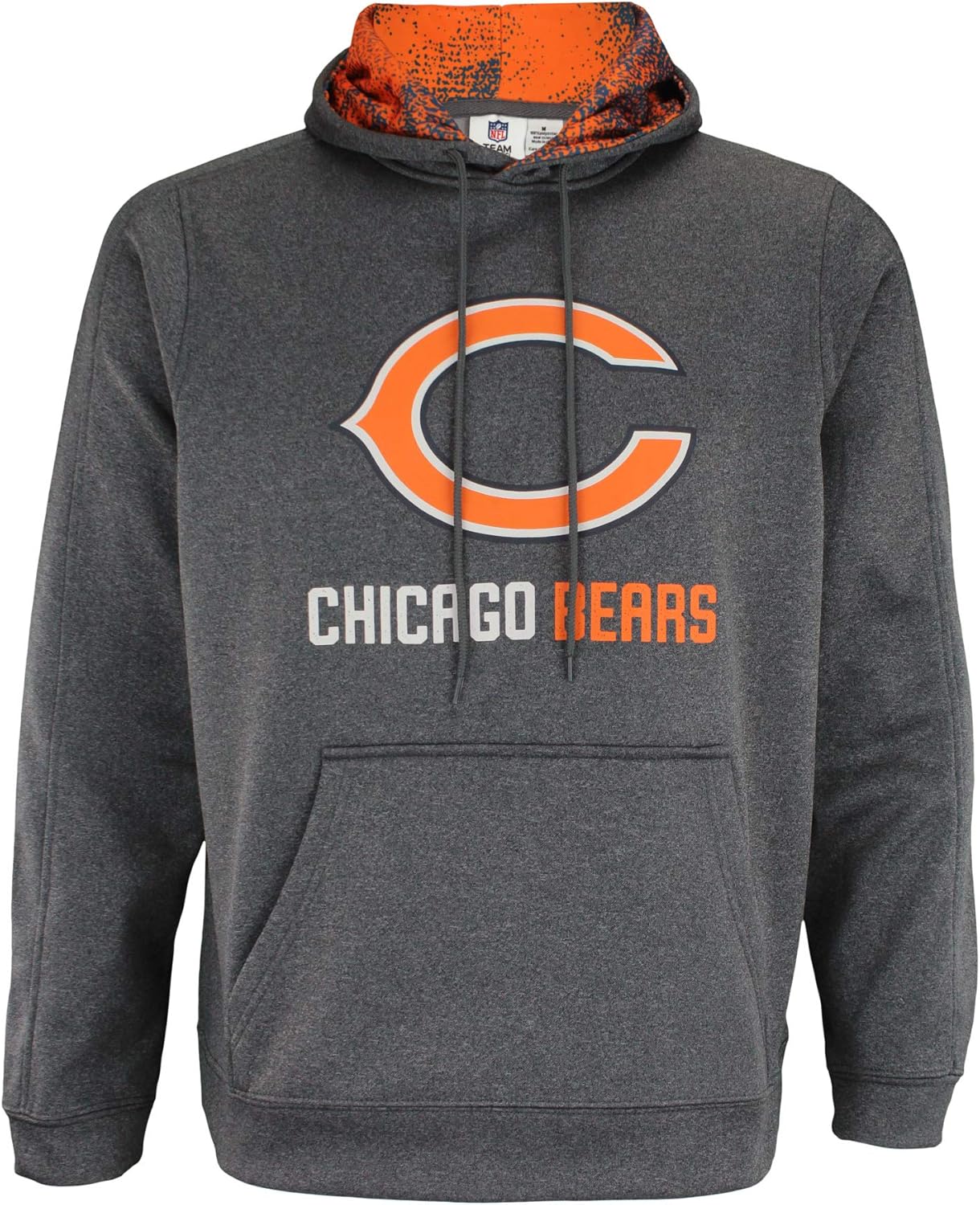 Zubaz Official NFL Hoodie with Logo and Colorful Hood Designs (Small - 5XL)