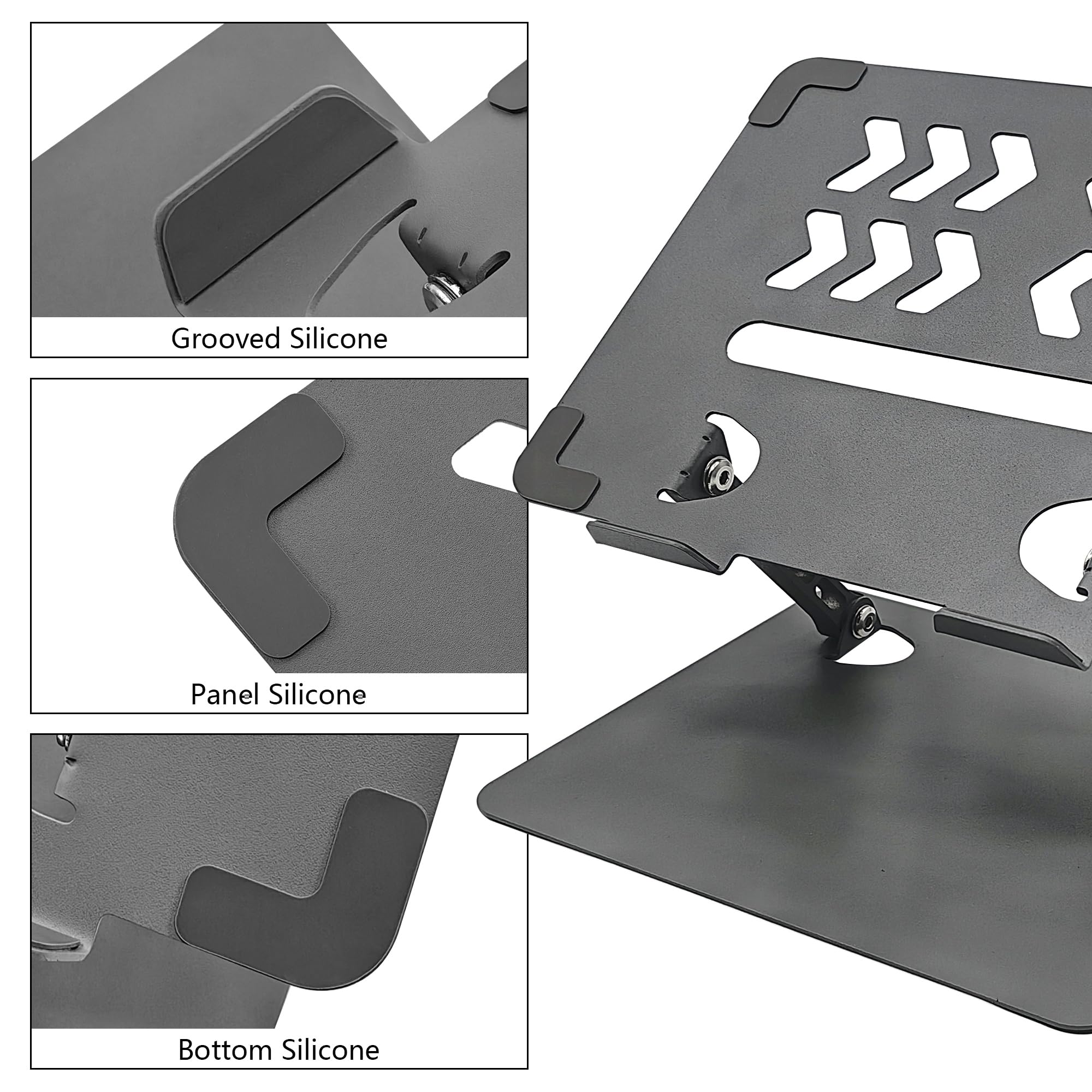 Musiin Home Studio Desktop Mixer Stand Compatible with Nektar Panorama CS12, Rode RODECaster Pro II - Image 3