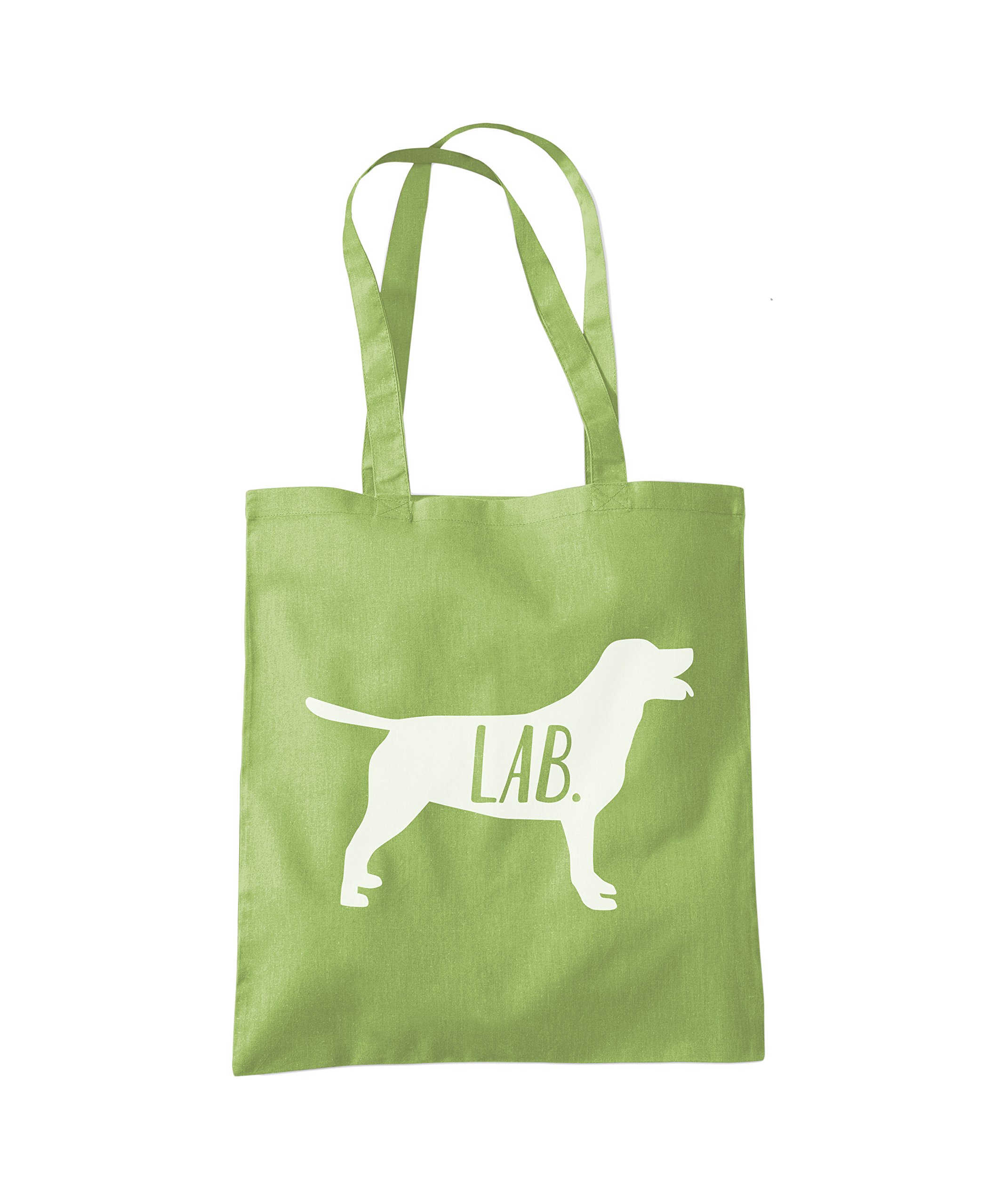 Hotscamp Women's Kiwi Green Labrador Dog Tote Bag - One Size