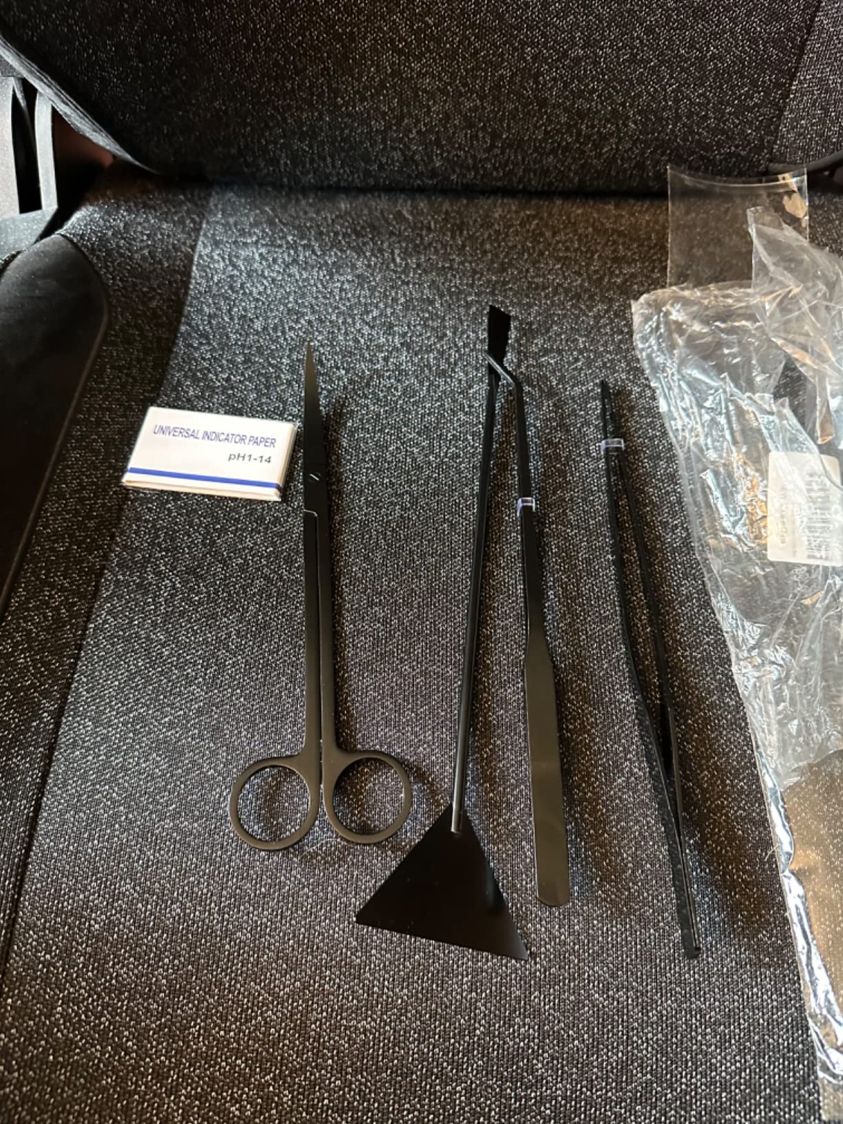 2/mo Finance NEPTONION 6 in 1 Aquascaping Tool Kit with PH Tester