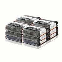 Glart 443TPO4, Set di 12 Asciugamani in Microfibra per Auto