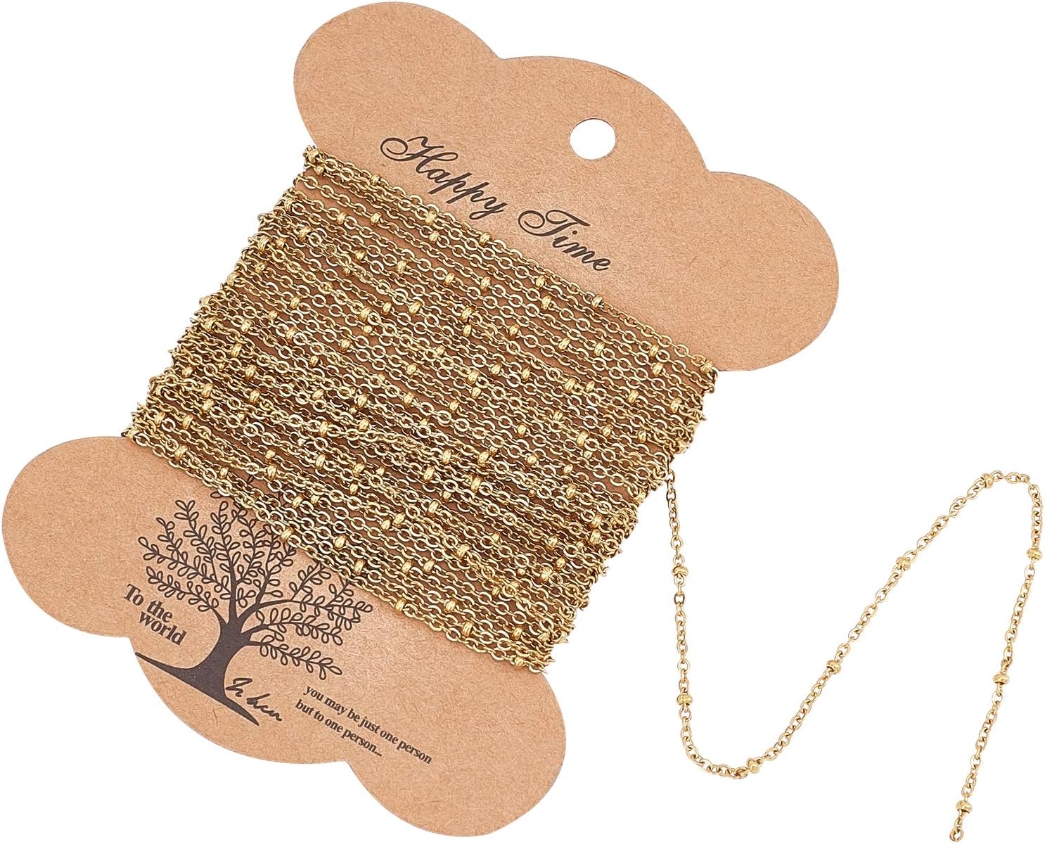 Lot De 9 Rallonges De Chaîne Pour Collier Et Bracelet – Acier Inoxydable – Or Rose, Argent, Or