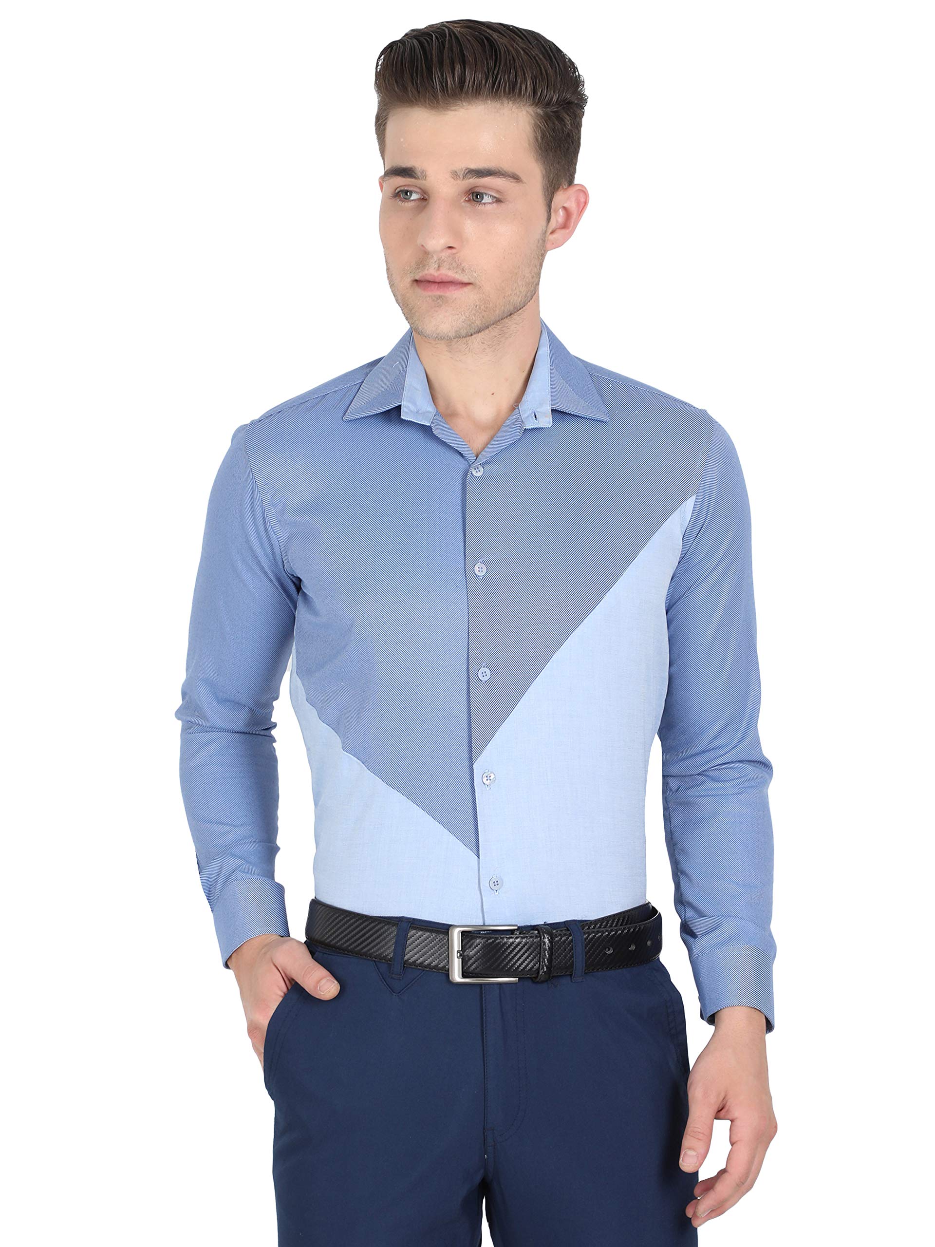 CRUZAR Even Steven Business Casual Shirt for Men