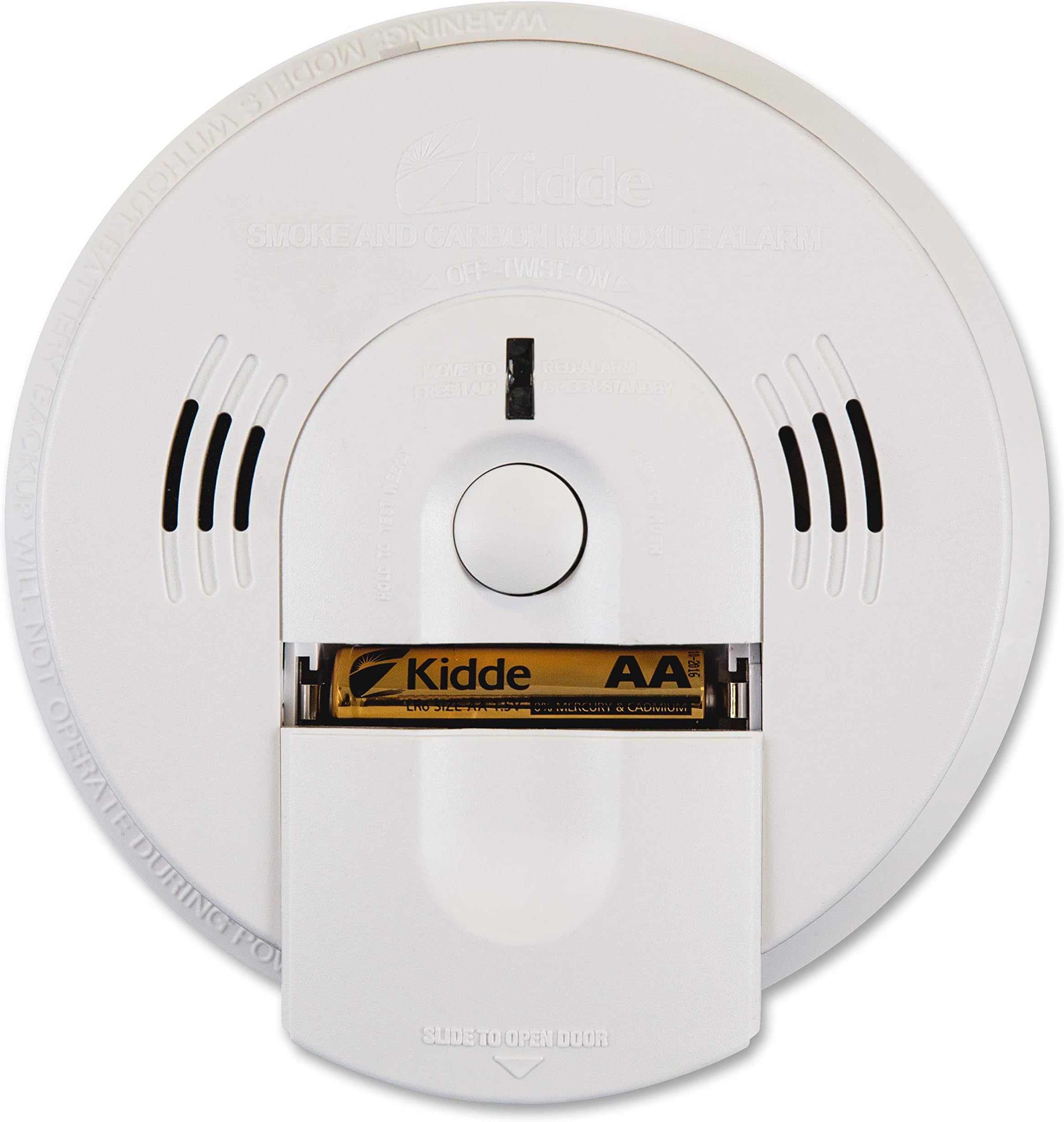 Kidde KNCOSMBA BatteryOperated Combination Carbon Monoxide and Smoke