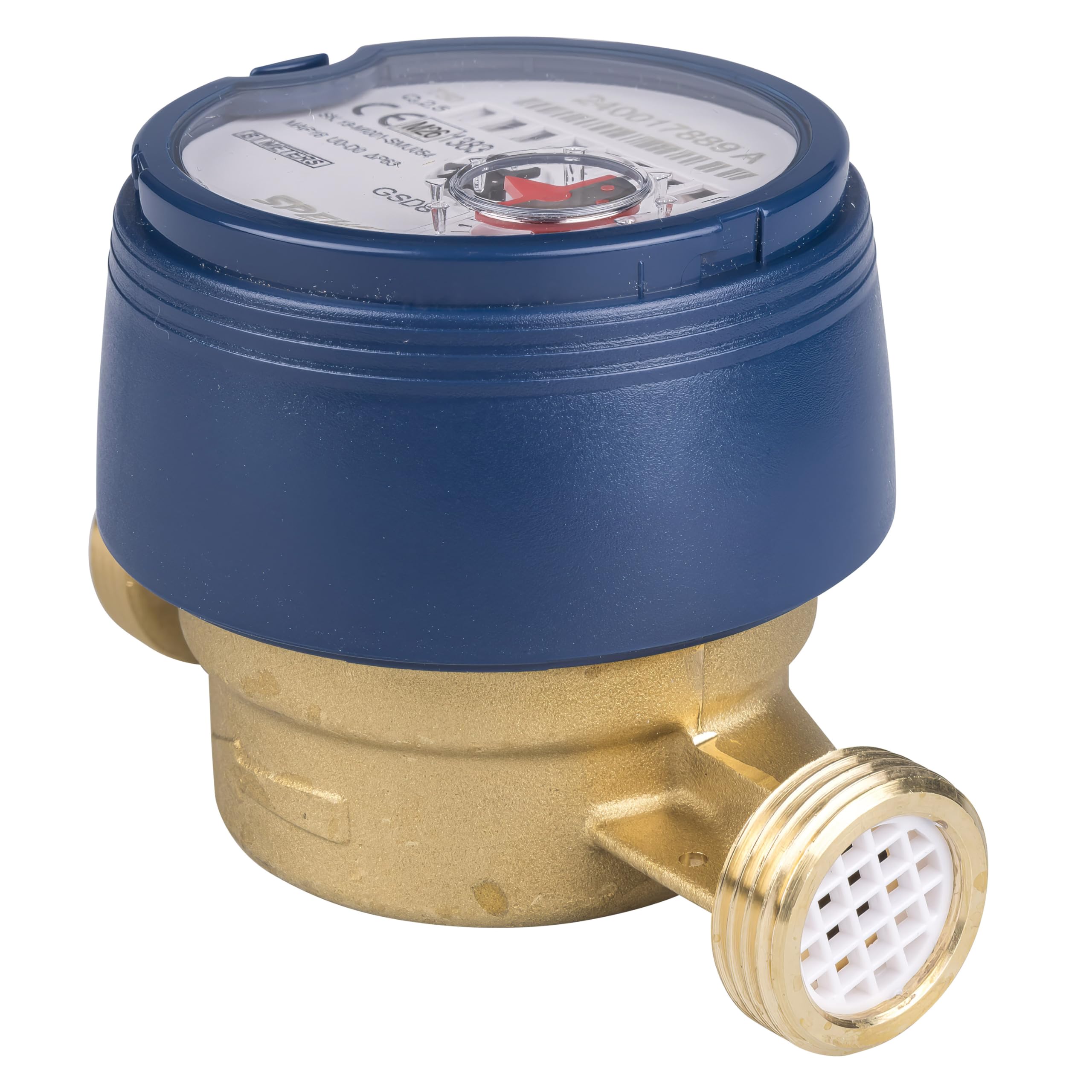 SPEWA Wasserzähler geeicht 3/4 Zoll/QN 1,5 Kaltwasser/BL 110 mm/Wasseruhr geeicht 2026 / beste Messgenauigkeit